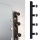 Paulmann 80099 - 4xE14/40W IP44 Rasvjeta za ogledalo u kupaonici REGULA 230V crna