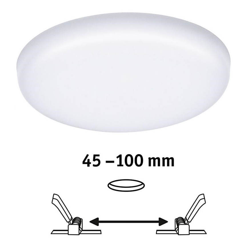 Paulmann 92391 - LED/8,5W IP44 Ugradbena svjetiljka za kupaonicu VARIFIT 230V