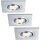 Paulmann 92524 - SET 3xLED/3W Ugradbena svjetiljka za kupaonicu PREMIUM 230V