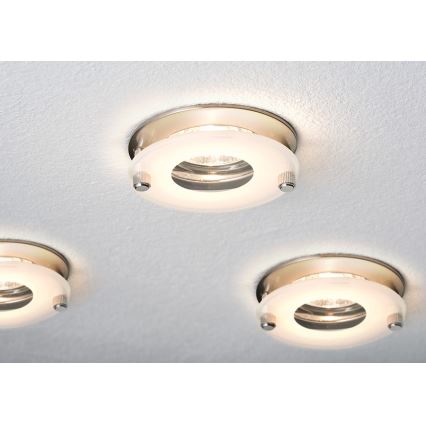 Paulmann 92549 - SET 3xGU5,3/35W Ugradbena svjetiljka za kupaonicu PREMIUM 230V/12V