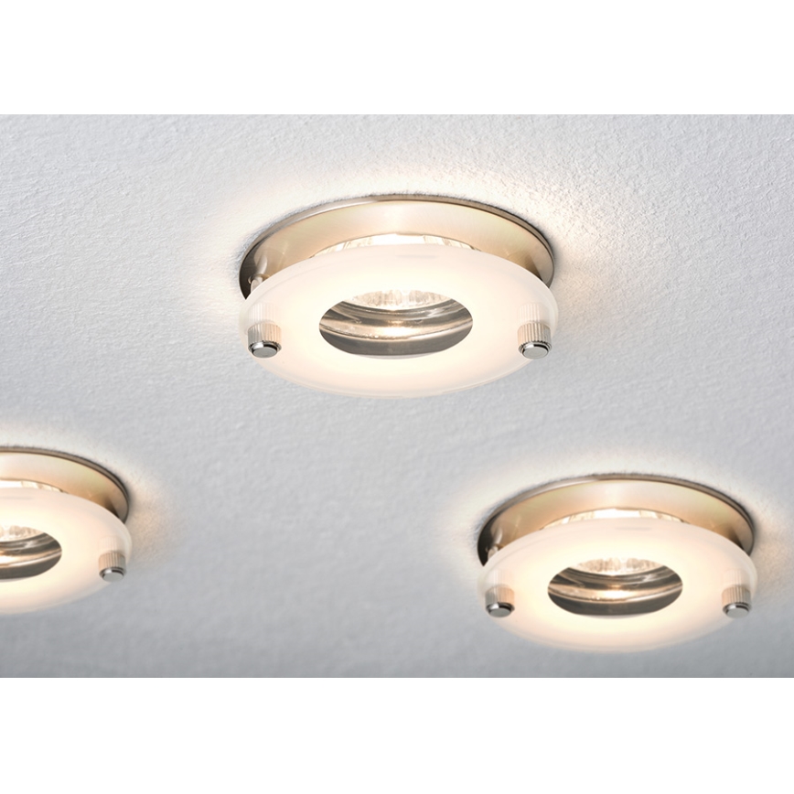 Paulmann 92549 - SET 3xGU5,3/35W Ugradbena svjetiljka za kupaonicu PREMIUM 230V/12V