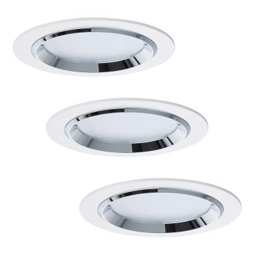 Paulmann 92693 - SET 3xLED/8W Prigušiva ugradbena svjetiljka PREMIUM LINE 230/