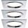 Paulmann 92696 - SET 3xLED/8W Prigušiva ugradbena svjetiljka DICE 230V