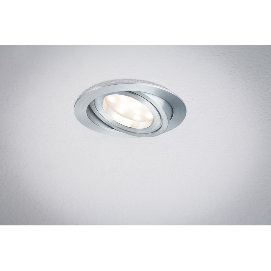 Paulmann 92832 - LED/7W Prigušiva ugradbena svjetiljka za kupaonicu COIN 230V