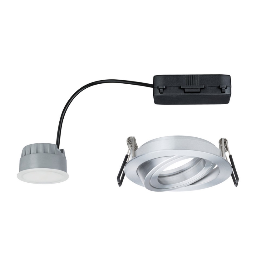 Paulmann 92832 - LED/7W Prigušiva ugradbena svjetiljka za kupaonicu COIN 230V