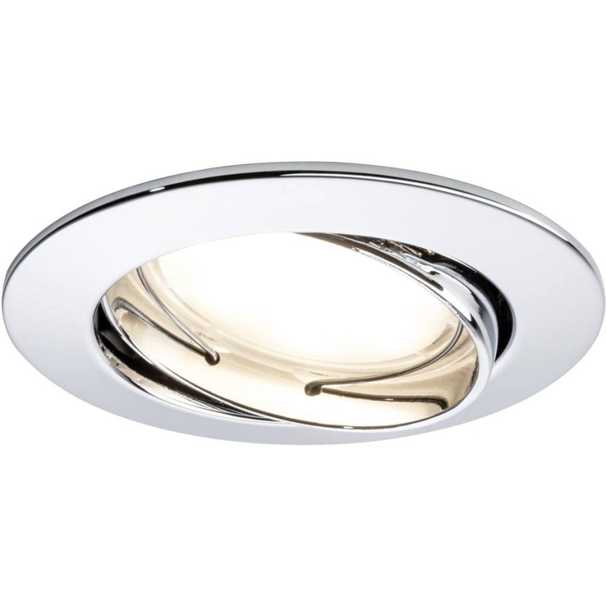 Paulmann 92836 - LED/7W Prigušiva ugradbena svjetiljka za kupaonicu COIN 230V