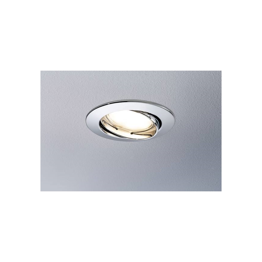 Paulmann 92836 - LED/7W Prigušiva ugradbena svjetiljka za kupaonicu COIN 230V