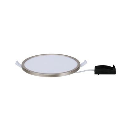 Paulmann 92935 - LED/12W IP44 Prigušivo kupaonsko ugradno svjetlo AREO 230V Ø 18 cm matirani krom