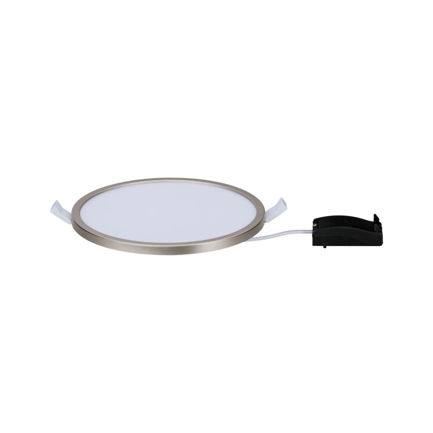 Paulmann 92935 - LED/12W IP44 Prigušivo kupaonsko ugradno svjetlo AREO 230V Ø 18 cm matirani krom