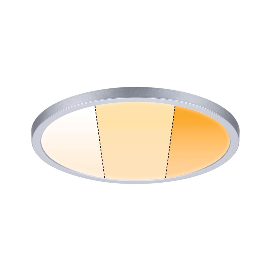 Paulmann 92992 - LED/16W IP44 Kupaonska ugradna svjetiljka AREO 230V 2000/3000/4000K Ø 23 cm matni krom