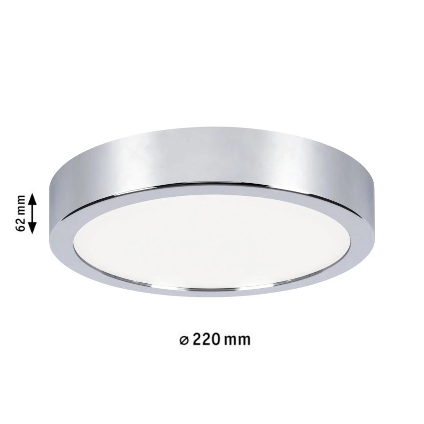 Paulmann 93018 - LED/13W IP44 Prigušivo kupaonsko stropno svjetlo AVIAR 230V
