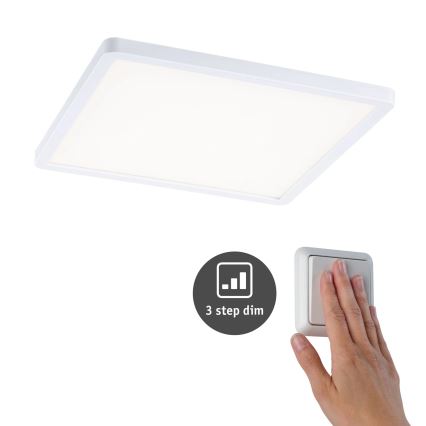 Paulmann 93060 - LED/16W IP44 prigušiva ugradna stropna svjetiljka za kupaonicu AREO 230V 23x23 cm bijela