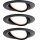 Paulmann 93080 - SET 3xLED/6W IP23 Prigušiva ugradbena svjetiljka za kupaonicu COIN 230V