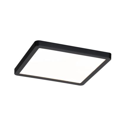 Paulmann 93101 - LED/13W IP44 Kupaonsko ugradno svjetlo AREO 230V 2000/3000/4000K 17,5x17,5 cm crna