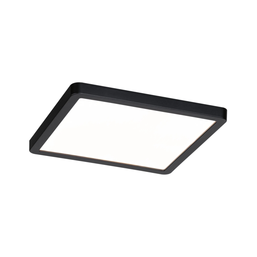 Paulmann 93101 - LED/13W IP44 Kupaonsko ugradno svjetlo AREO 230V 2000/3000/4000K 17,5x17,5 cm crna