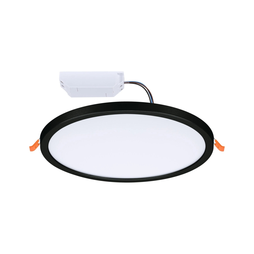 Paulmann 93102 - LED/16W IP44 prigušivo kupaonsko ugradno stropno svjetlo AREO 230V 2000/3000/4000K pr. 23 cm crno