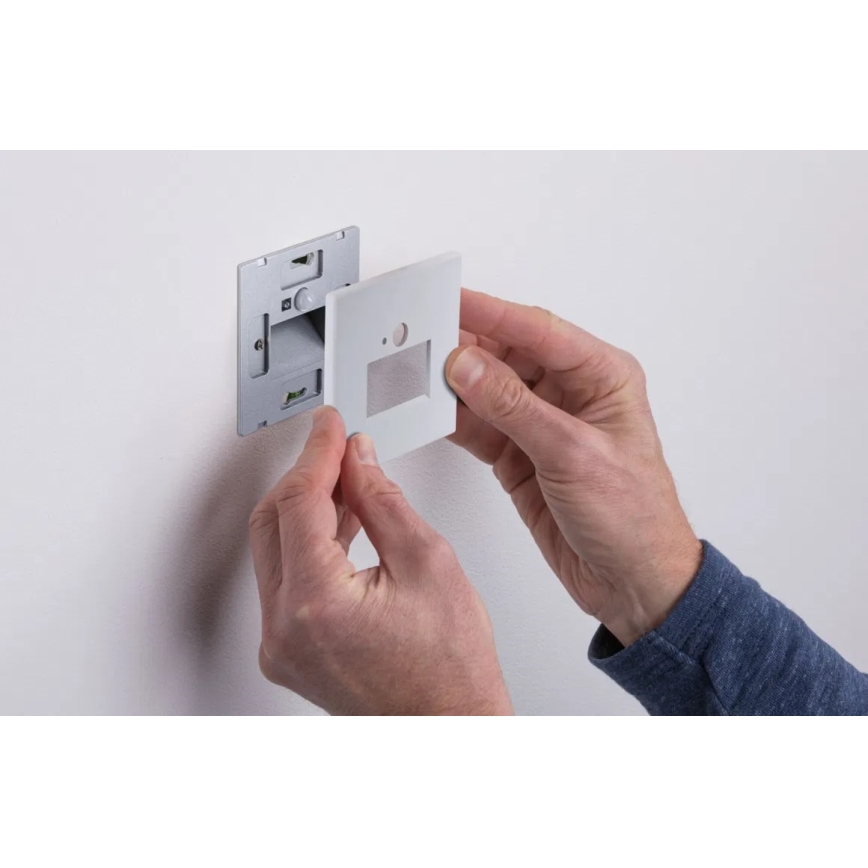 Paulmann 93133 - LED/1,2W Stepenišno svjetlo sa senzorom EDGE 230V bijela
