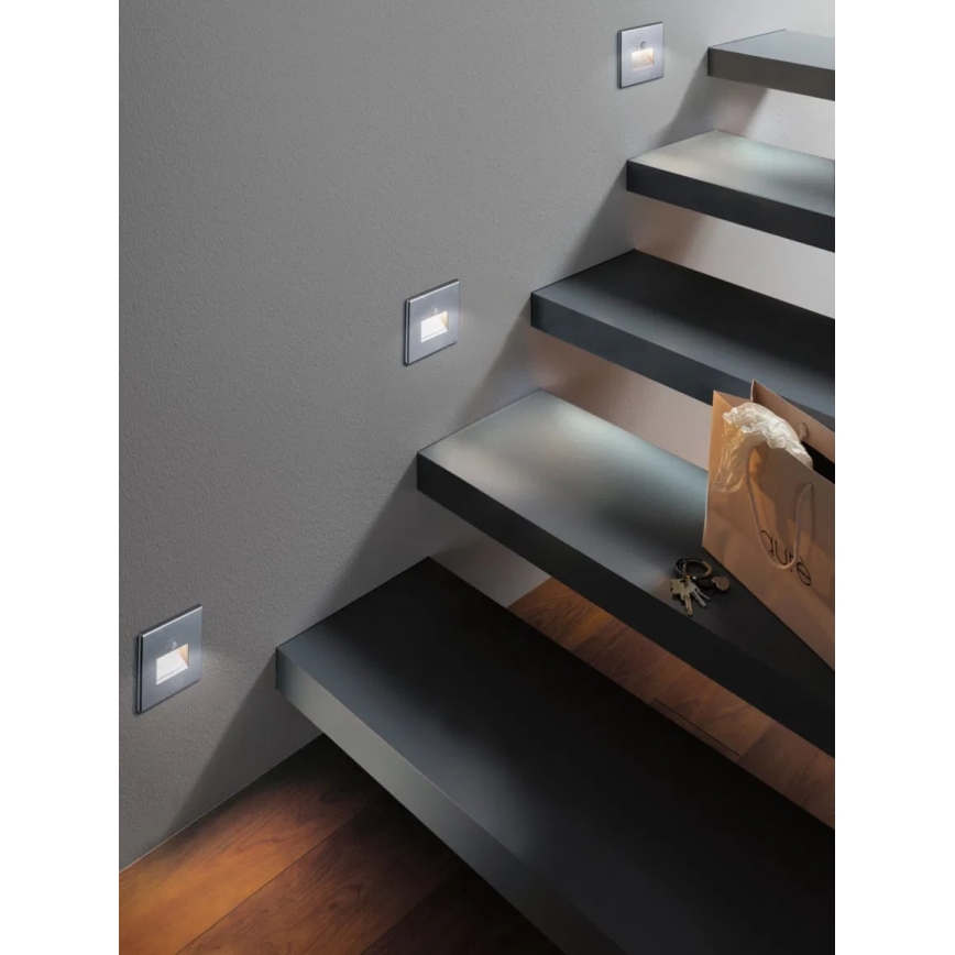 Paulmann 93134 - LED/1,2W Stepenišno svjetlo sa senzorom EDGE 230V mat krom