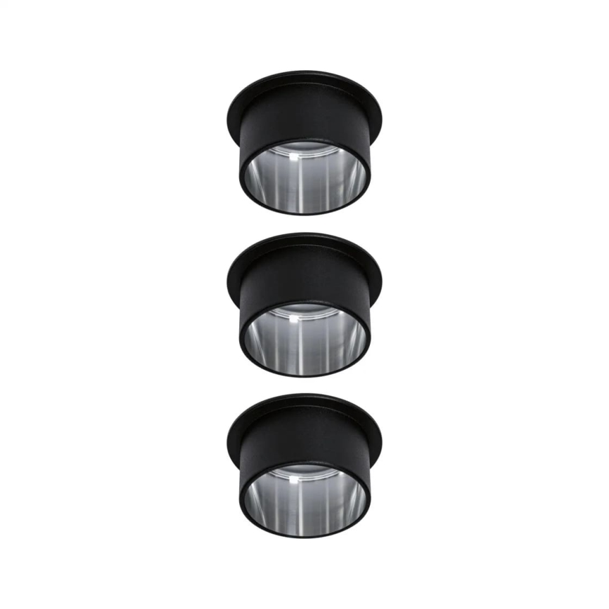 Paulmann 93383 - SET 3xLED/6W IP44 Prigušiva ugradbena svjetiljka za kupaonicu GIL 230V