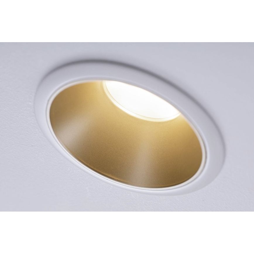 Paulmann 93406 - SET 3xLED/6,5W IP44 Prigušiva ugradbena svjetiljka za kupaonicu COLE 230V