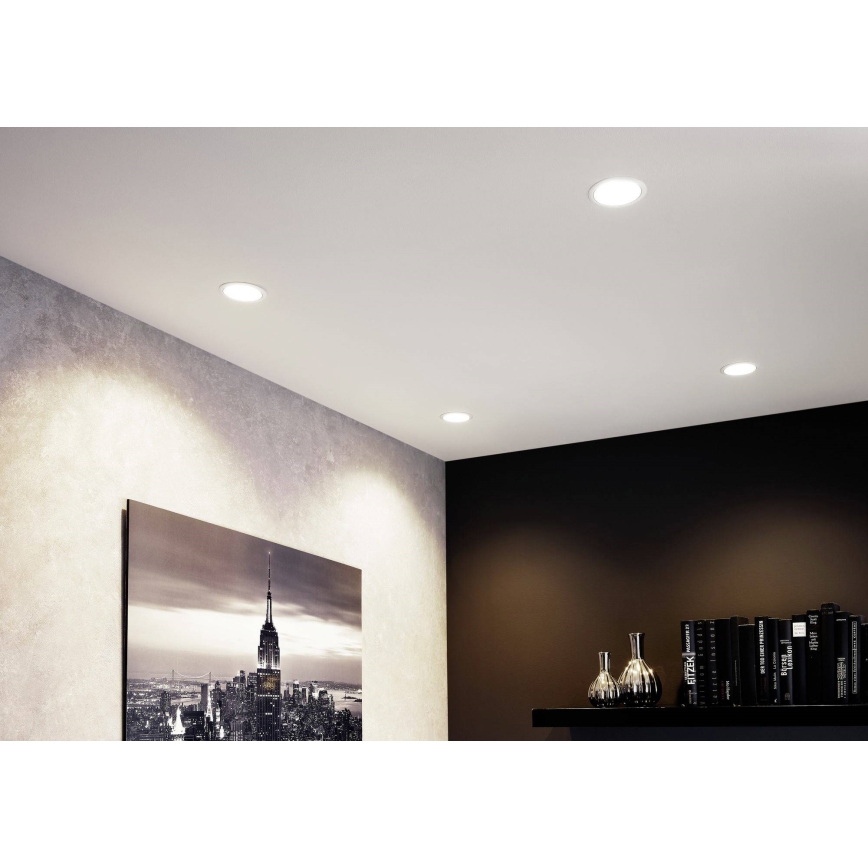 Paulmann 93410 - SET 3xLED/6,5W IP44 Prigušiva ugradbena svjetiljka za kupaonicu COLE 230V