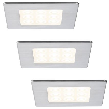 Paulmann 93558 - SET 3x LED/3,6W Ugradbena svjetiljka 230V