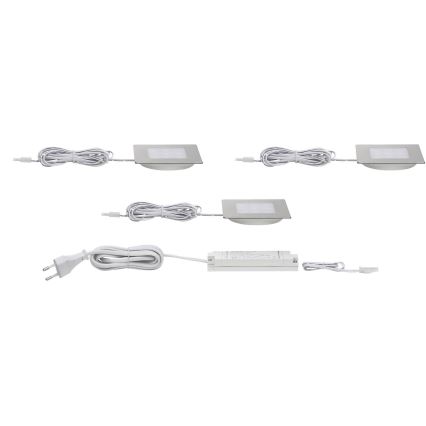 Paulmann 93558 - SET 3x LED/3,6W Ugradbena svjetiljka 230V