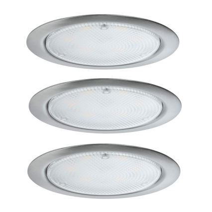 Paulmann 93559 - SET 3xLED/2,8W Ugradbena svjetiljka sa senzorom MICRO LINE 230V 2700K