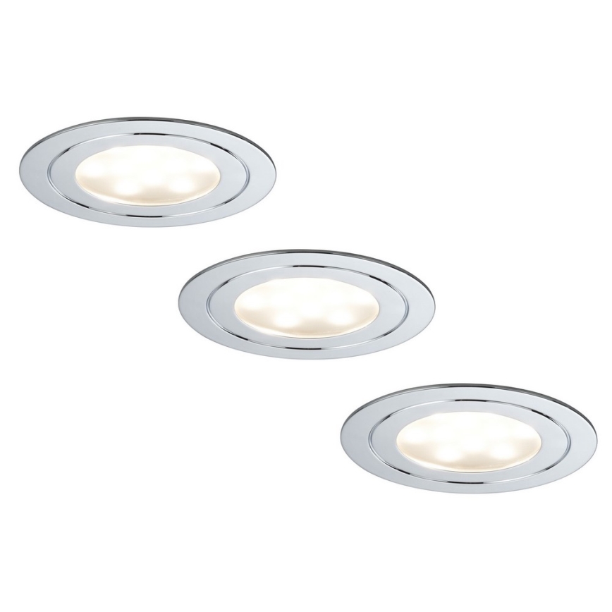 Paulmann 93571 - SET 3xLED/5,6W Prigušiva ugradbena svjetiljka 230V