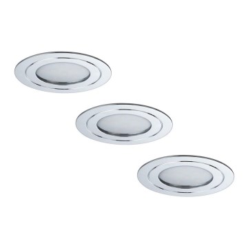 Paulmann 93571 - SET 3xLED/5,6W Prigušiva ugradbena svjetiljka 230V