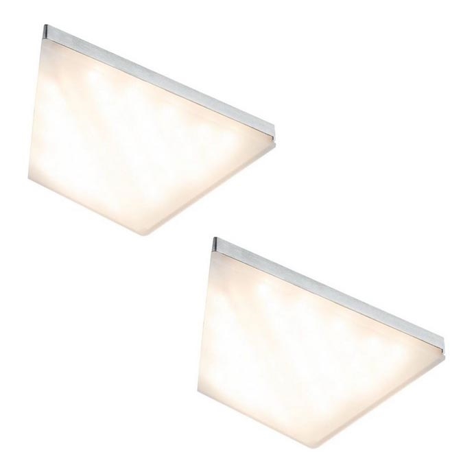 Paulmann 93584 - SET 2xLED/6,2W IP44 Rasvjeta za namještaj KITE 230V