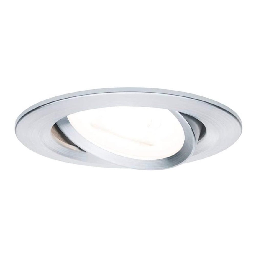 Paulmann 93602 - LED GU10/7W IP23 Prigušiva ugradbena svjetiljka za kupaonicu NOVA 230V