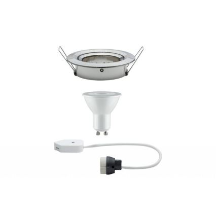 Paulmann 93603 - LED-GU10/7W IP23 Prigušiva ugradbena svjetiljka za kupaonicu NOVA 230V