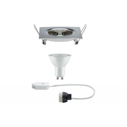 Paulmann 93611 - LED-GU10/7W IP44 Prigušiva ugradbena svjetiljka za kupaonicu NOVA 230V