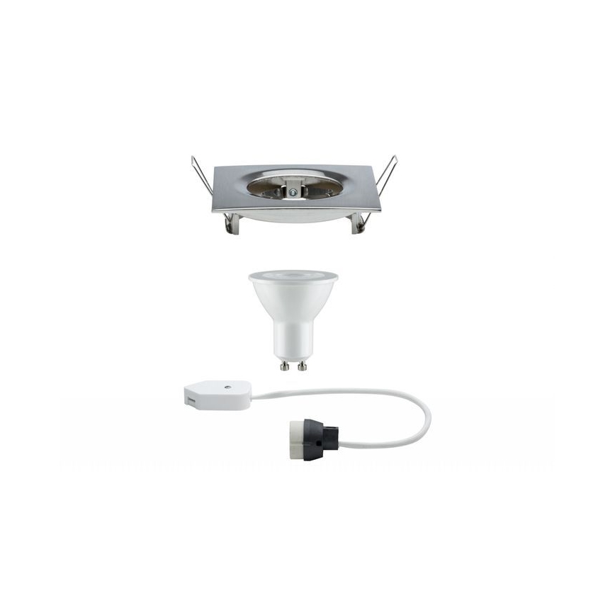 Paulmann 93611 - LED-GU10/7W IP44 Prigušiva ugradbena svjetiljka za kupaonicu NOVA 230V