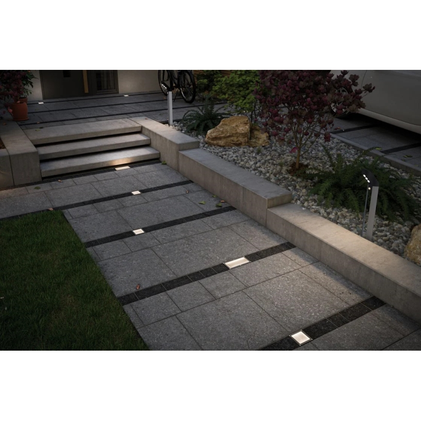 Paulmann 93774 - LED/0,24W IP67 Solarna rasvjeta za kućni prilaz CUBE 1,2V 1200 mAh