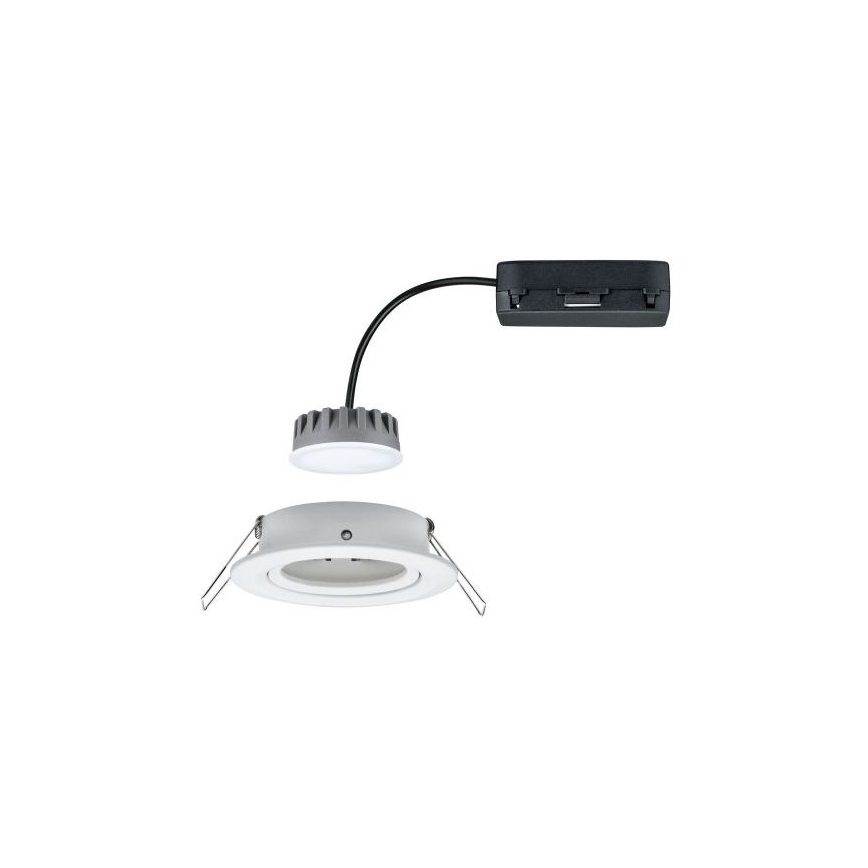 Paulmann 93871 - LED/6W IP23 Ugradna stropna svjetiljka COIN za kupaonicu, s mogućnošću prigušivanja, 230V