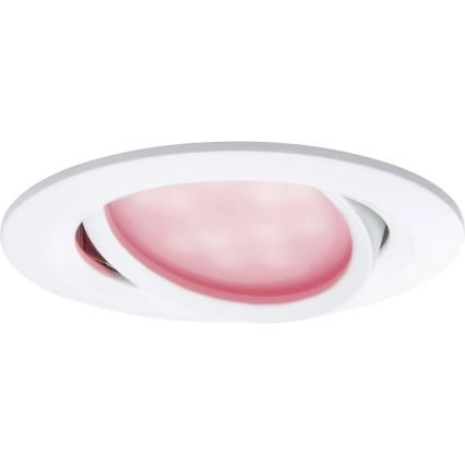 Paulmann 93940 - SET 3x LED RGBW/2W IP23 Prigušiva ugradbena svjetiljka za kupaonicu 230V