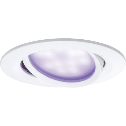 Paulmann 93940 - SET 3x LED RGBW/2W IP23 Prigušiva ugradbena svjetiljka za kupaonicu 230V