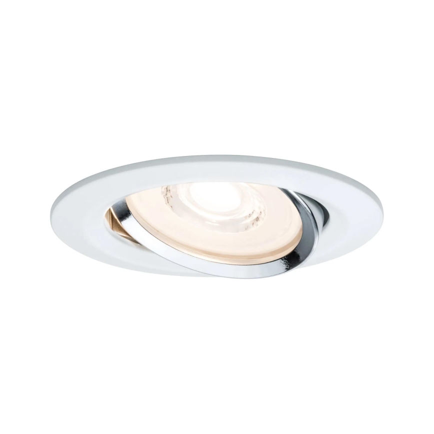 Paulmann 93942 - SET 3xLED/6,8W IP23 Prigušiva ugradbena svjetiljka za kupaonicu COIN 230V