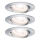 Paulmann 93943 - SET 3x LED/6,8 W IP23 Prigušiva ugradna stropna svjetiljka za kupaonicu COIN 230 V