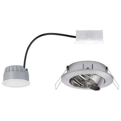 Paulmann 93963 - LED/7W IP23 Koupelnové s mogućnošću prigušivanja ugradbena svjetiljka COIN 230V