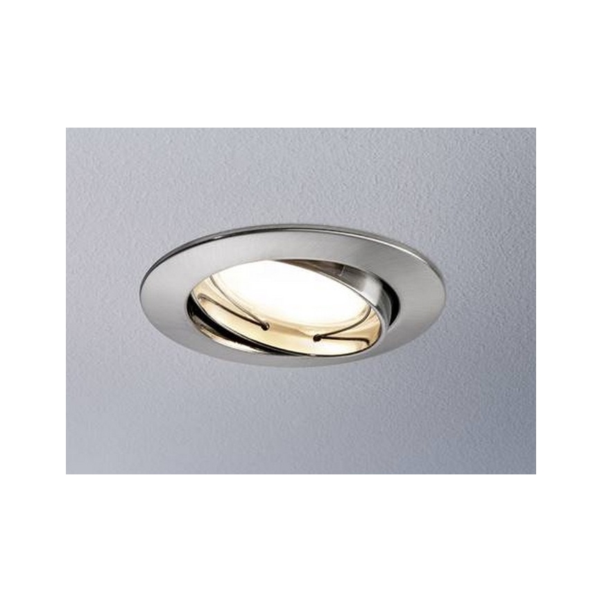 Paulmann 93963 - LED/7W IP23 Koupelnové s mogućnošću prigušivanja ugradbena svjetiljka COIN 230V