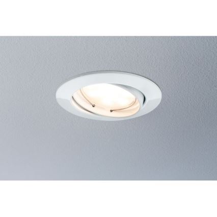 Paulmann 93977 - LED/6,8W IP23 Ugradbena svjetiljka za kupaonicu COIN 230V bijela