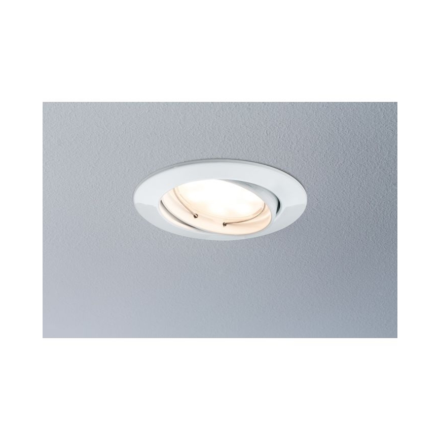Paulmann 93977 - LED/6,8W IP23 Ugradbena svjetiljka za kupaonicu COIN 230V bijela