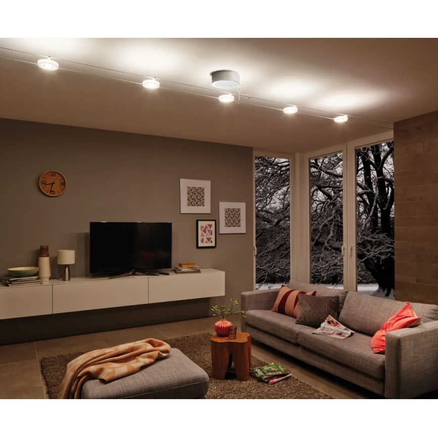 Paulmann 94090 - LED/4W Reflektorska svjetiljka za sustav sajli DISC 12V bijela