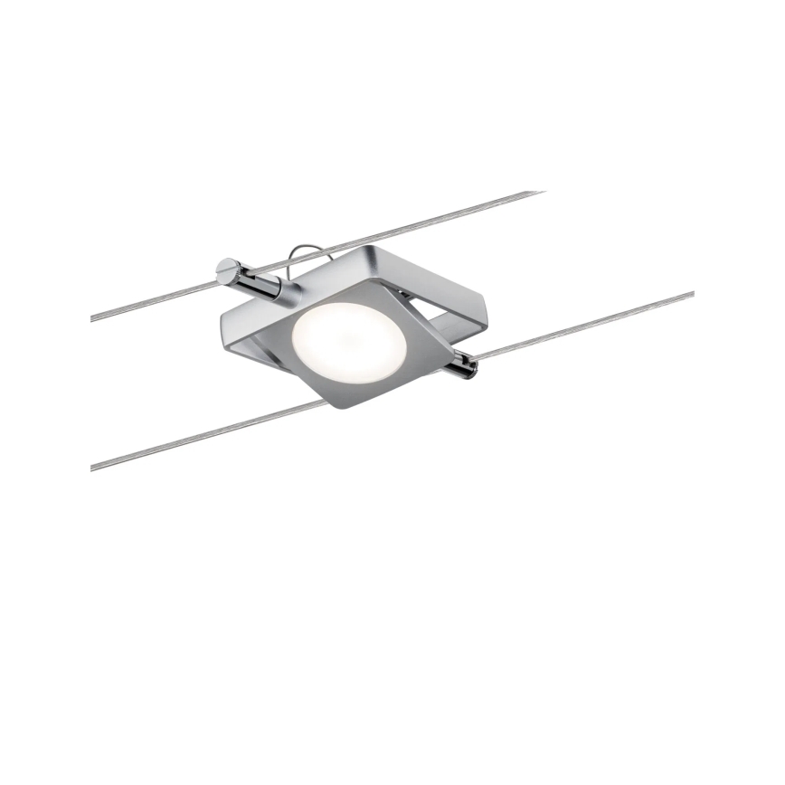 Paulmann 94107 - Komplet 4xLED/4,3W kabelski sustav MAC 230V matirani krom
