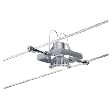 Paulmann 94132 - 1xGU5,3/10W Reflektor za kabelski sustav MAC 12V mat krom
