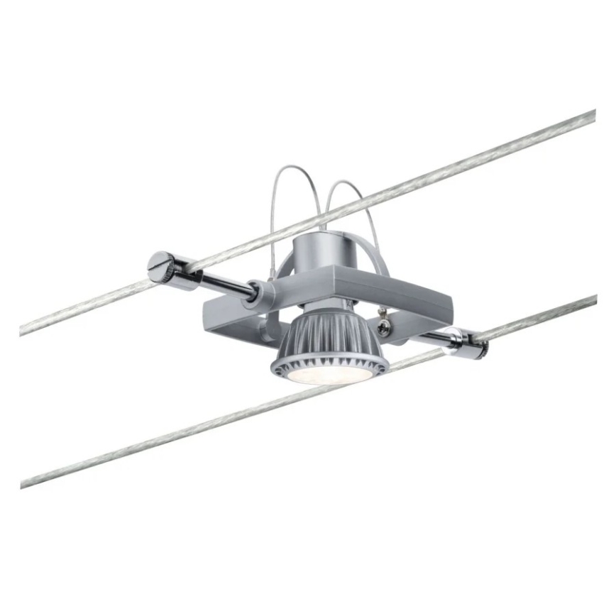 Paulmann 94132 - 1xGU5,3/10W Reflektor za kabelski sustav MAC 12V mat krom