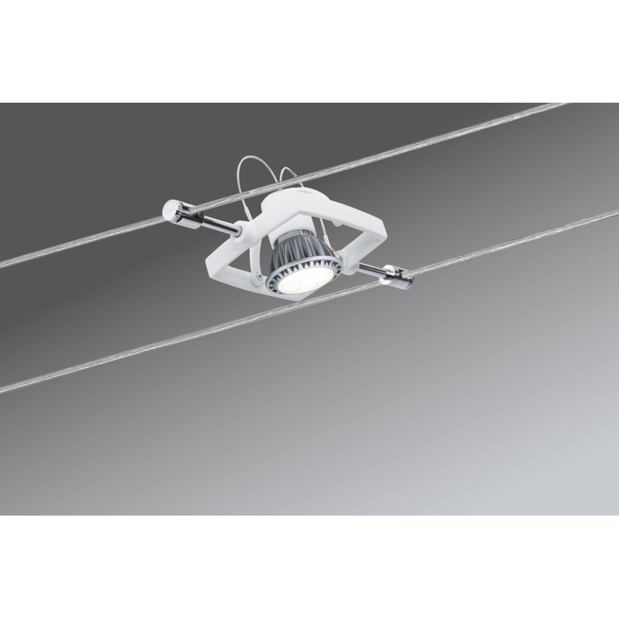 Paulmann 94134 - SET 5xGU5,3/10W Kompletan kabelski sustav MAC 230V bijela